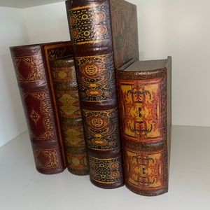4 “fake” decorate books